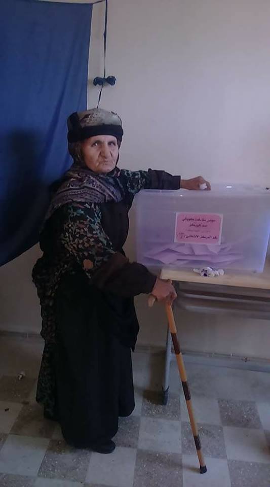 Syrians vote in Kurdish-led cantons